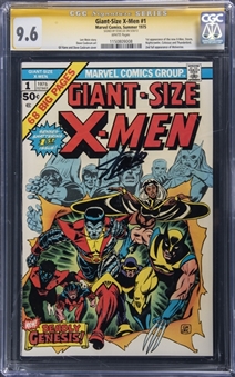 1975 Marvel Comics "Giant-Size X-Men" #1 (Signed by Stan Lee) - CGC 9.6 White Pages